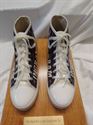 Picture of Style # 5030W- Adult sports shoes mounted on a wood base